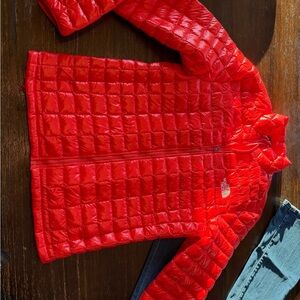 The North Face Fiery Red Quilted Jacket